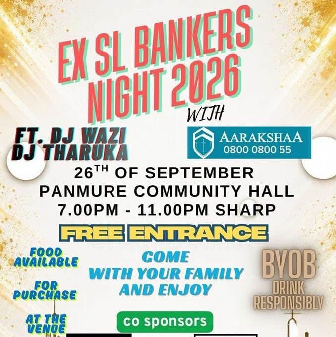 EX SL BANKERS NIGHT 2026